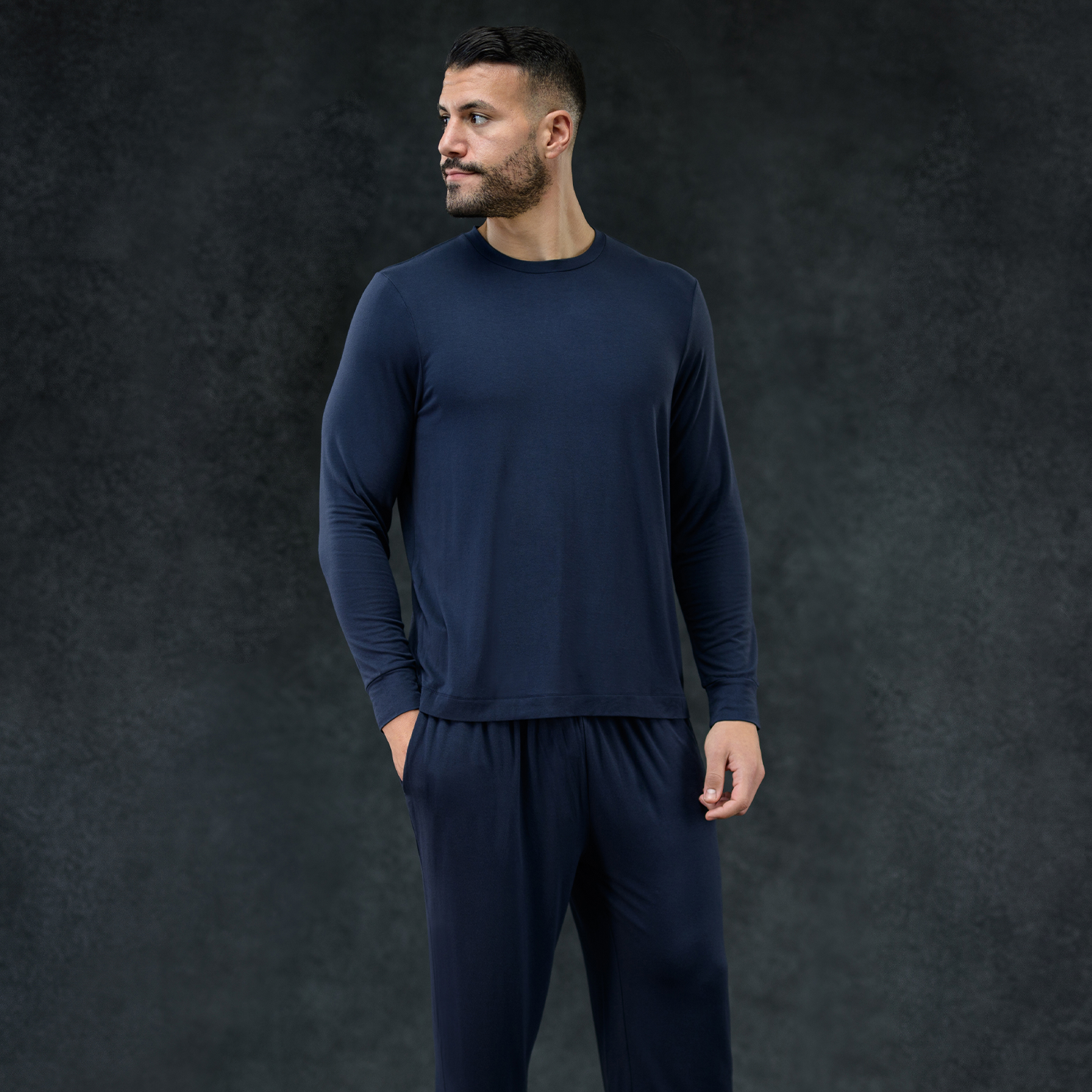 新着入荷の通販 Soft | (Storm) Set Pajama Men's Modal LUXOME | Clothing